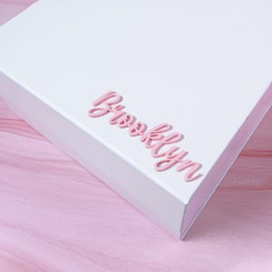 Bridesmaid Proposal Box Empty, Custom Gift Box, Maid of Honor, Bridal Party, Birthday Gift Box, Bestie, Thank You, Flower Girl, DIY