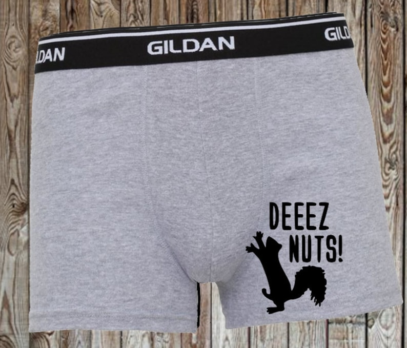 Deez Nuts boxer briefs Remote control briefs personalized men/'s boxers briefs custom boxers