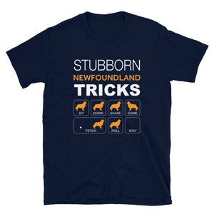 Newfoundland Stubborn Tricks, Dog Breed, Unisex T-Shirt