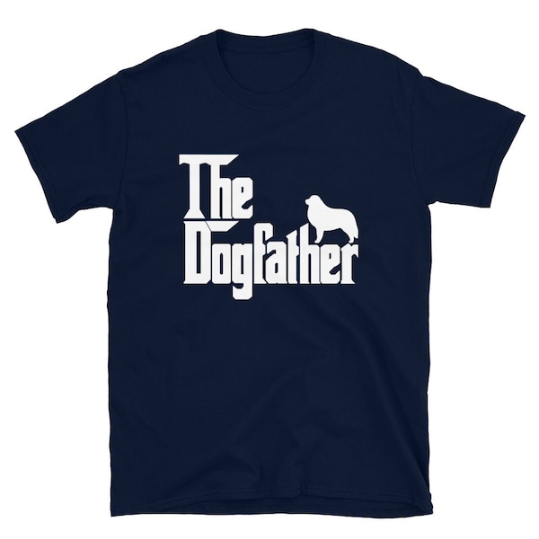 Great Pyrenees The Dogfather Unisex T-Shirt | Dog Lover Tee with Stylish Dog Silhouette | Pet Owner Gift | Canine Enthusiast Apparel