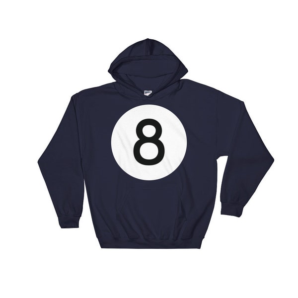 8 (Eight) Ball, Unisex Hooded Sweatshirt