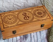 Personalized Handmade Men 39 s Wooden Box-Organizer