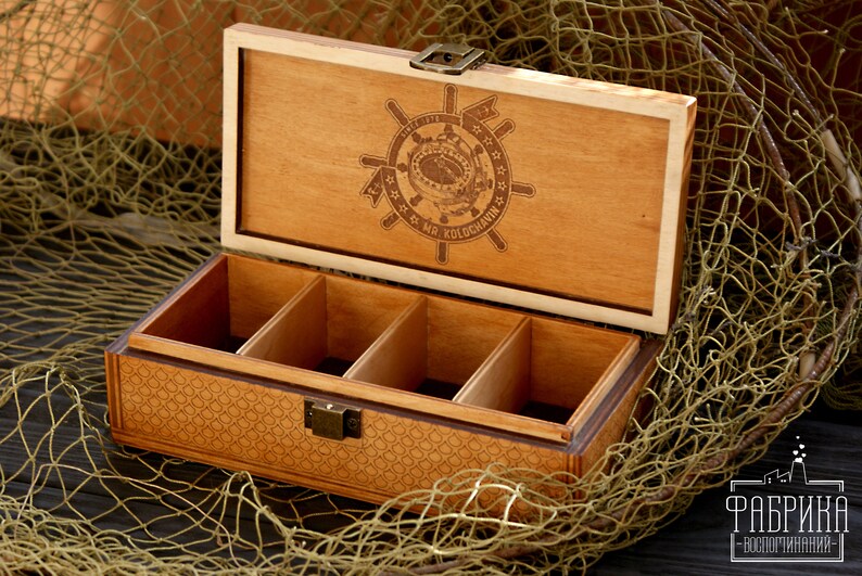 Fishing Tackle Box Original Gift For Fisherman Peronalized Etsy