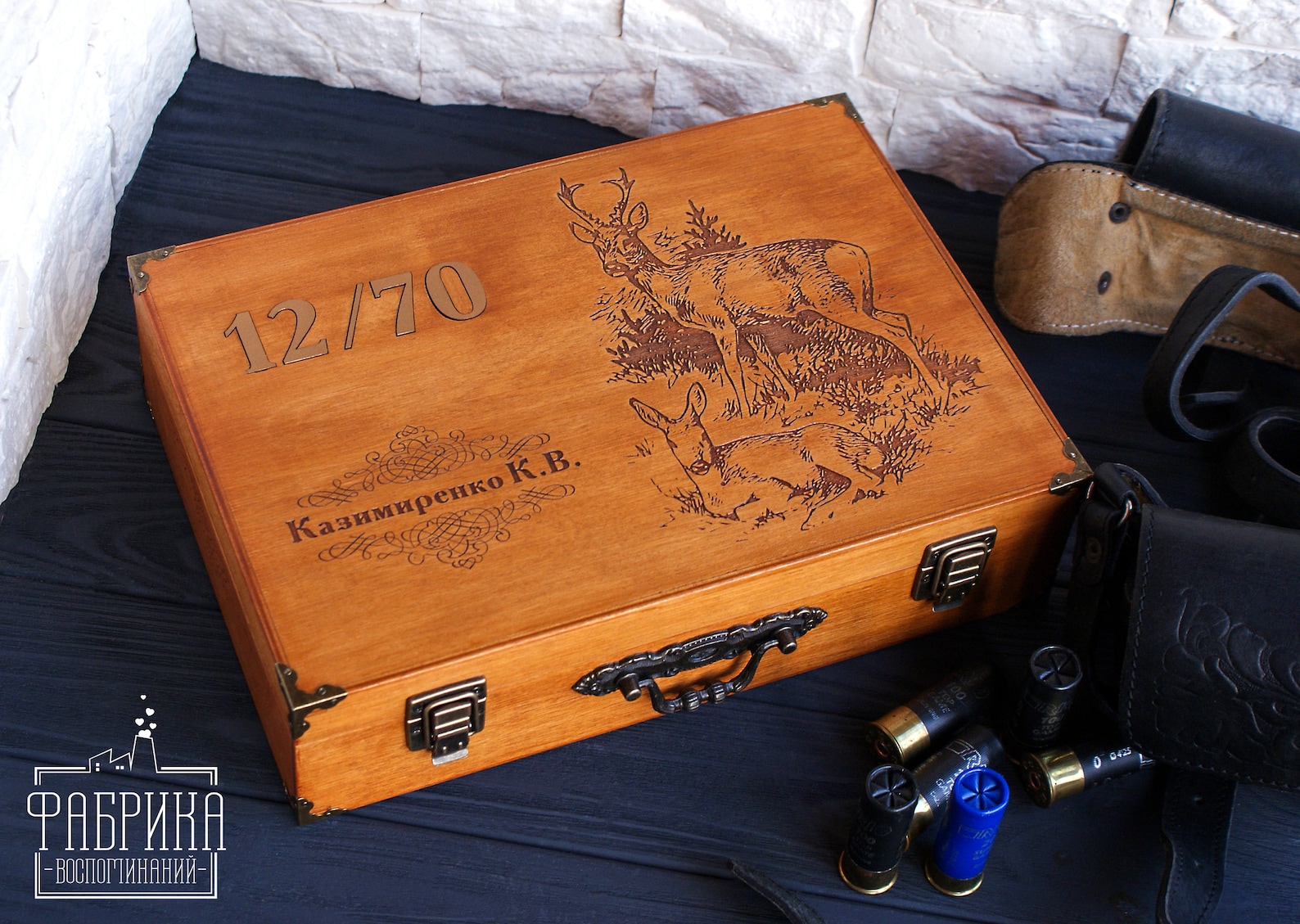 Personalized Wooden Ammo Box 11cal/12cal/300win/308win Etsy