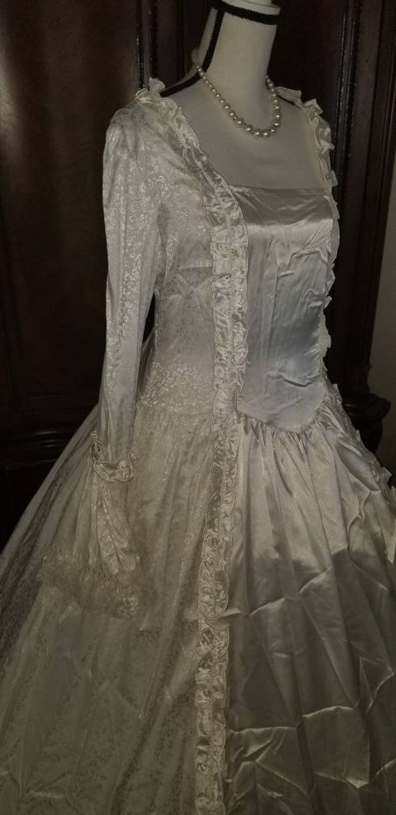 Civil war reenactment style wedding dress ball gown 5 peice Etsy