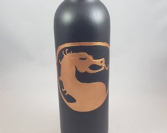 Mortal Kombat Dragon Decorative Bottle