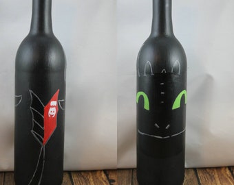 Toothless Dragon decorative bottle