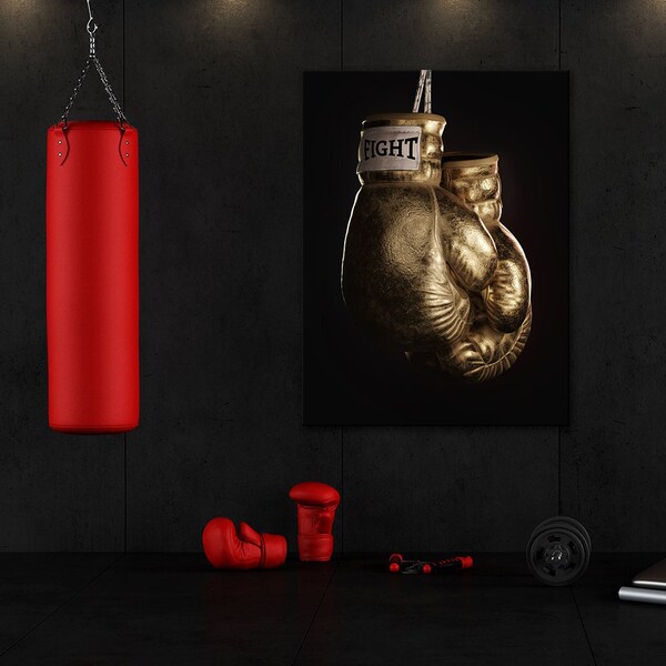 Boxing Decor Etsy