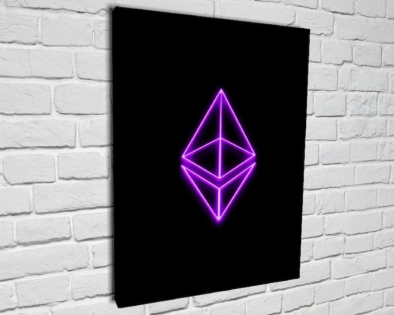 Bitcoin & Ethereum ETH BTC Cryptocurrency Crypto Trader Trading Market Office Set Wall Art Pop Poster Home Decor image 4