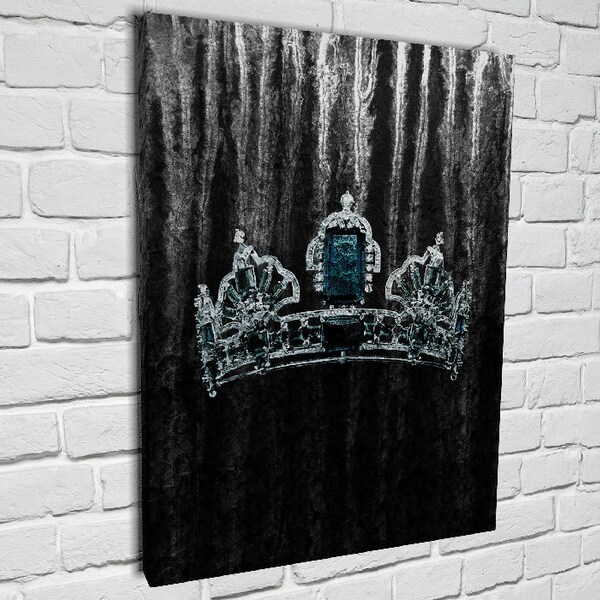 Silver Wall Crown Etsy