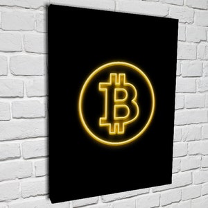 Bitcoin & Ethereum ETH BTC Cryptocurrency Crypto Trader Trading Market Office Set Wall Art Pop Poster Home Decor image 3