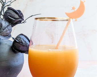 Halloween Cocktail Stirrers | Cocktail Stir Stick | Ghoul Squad Bachelorette Party | The Spooky One | Hocus Pocus Party | SET of 8