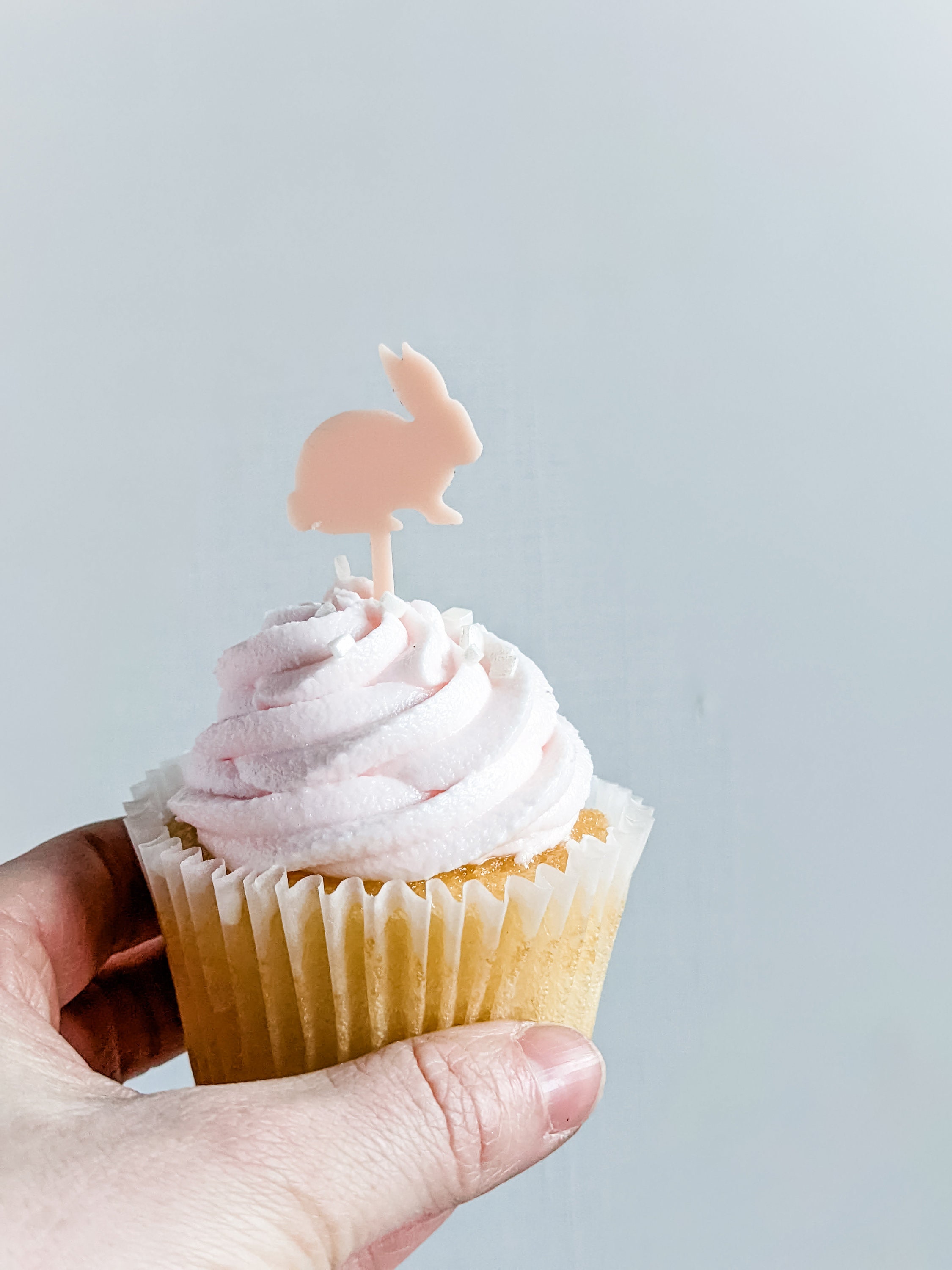 Bunny Cupcake Toppers — Love Fern Design Studio