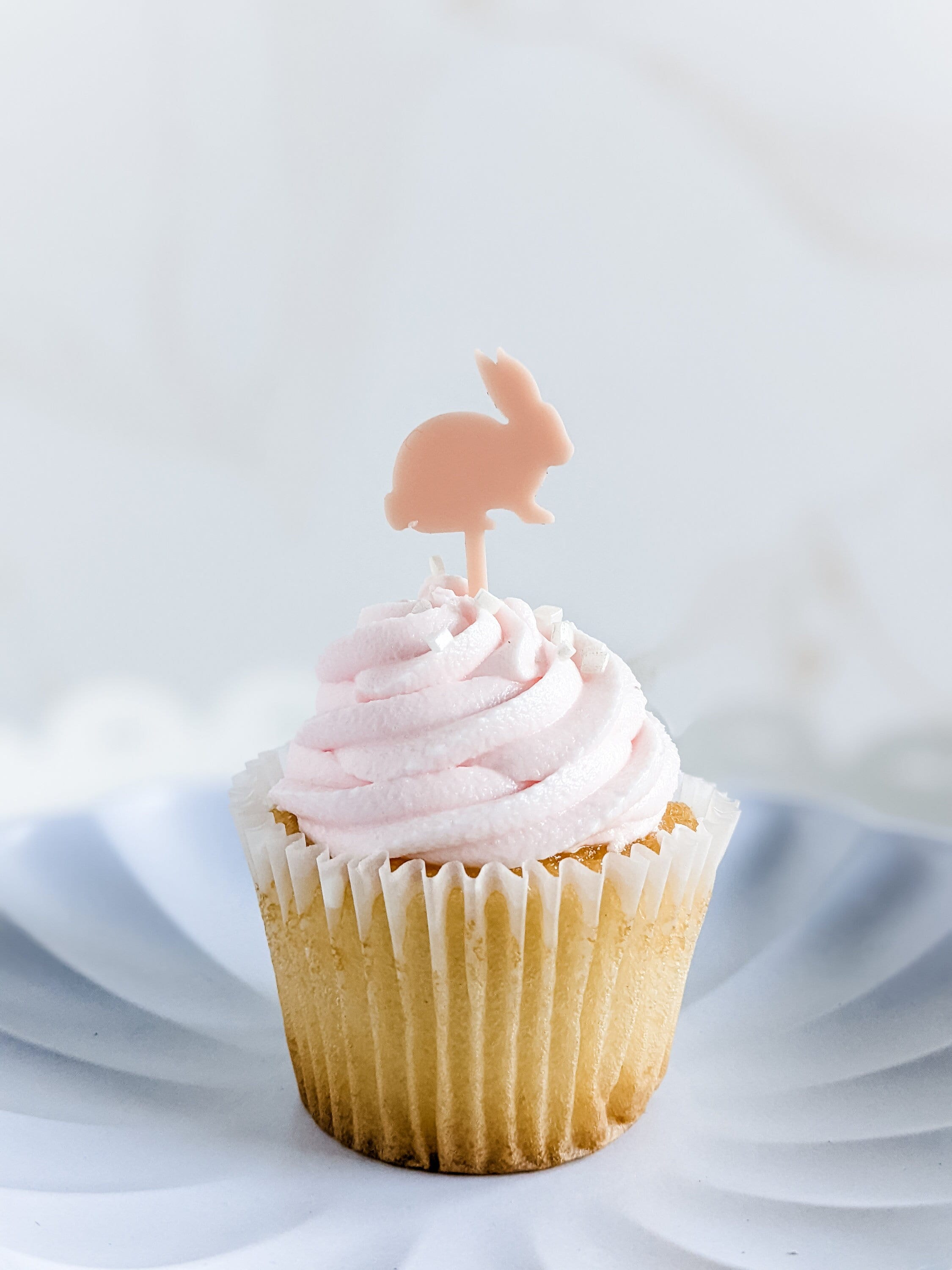 Pastel Easter Bunny Cupcake Toppers Pastel Easter Bunny Cupcake Toppers