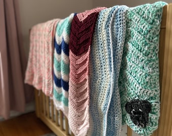 Design-Your-Dream Baby Blanket - Custom Handmade Crochet