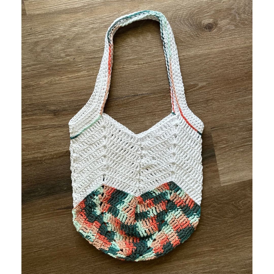 Chevron Market Bag Crochet Pattern