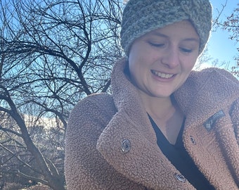 Custom Handmade Headband - Personalized Winter Ear Warmer - Made to Order Twisted Crochet Headband - Unique Headwear Gift"