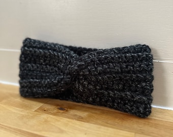 Handmade Twisted Headband - Soft Knit Ear Warmer - Stylish Winter Accessory