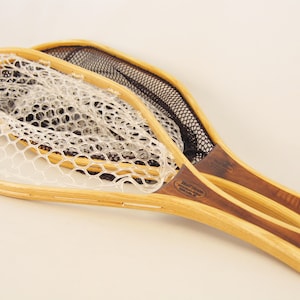 Fly Fishing Landing Net - Prairie Model - Fine Wood - 5 Year Anniversary - Ready to Ship Gift - Handcrafted in Wisconsin