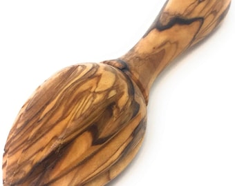 AramediA Olive Wood Citrus Lemon, Lime, and Orange Handmade Reamer Juicer Squeezer - 6 Inches