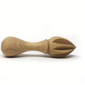 AramediA Olive Wood Citrus Lemon, Lime, and Orange Handmade Reamer Juicer Squeezer