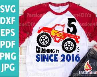 Free Free 99 Monster Truck Svg Etsy SVG PNG EPS DXF File