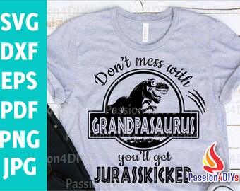 Download Grandpa Saurus Etsy