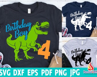 Download Dinosaur Birthday Svg Etsy