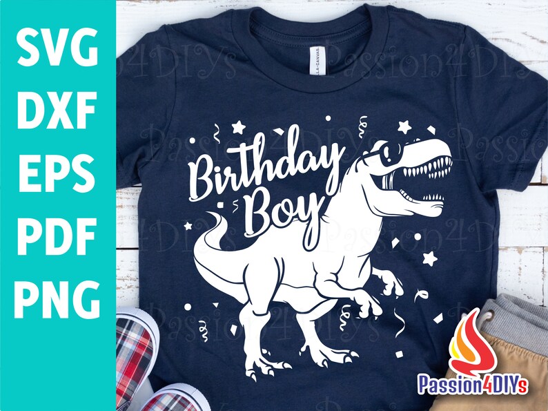 Download Dinosaur Birthday Boy Svg Kids Dinosaur Birthday Party ...