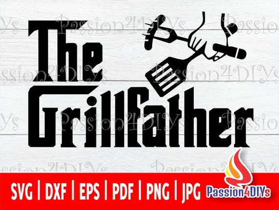 Download The Grillfather Svg Fathers Day Grill Master Svg Eps Etsy