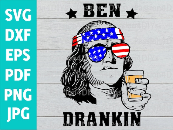 Ben Drankin 4th Of July Vintage American Flag Glasses T-Shirt Ben Drankin 4th Of July Vintage American Flag Glasses T-Shirt