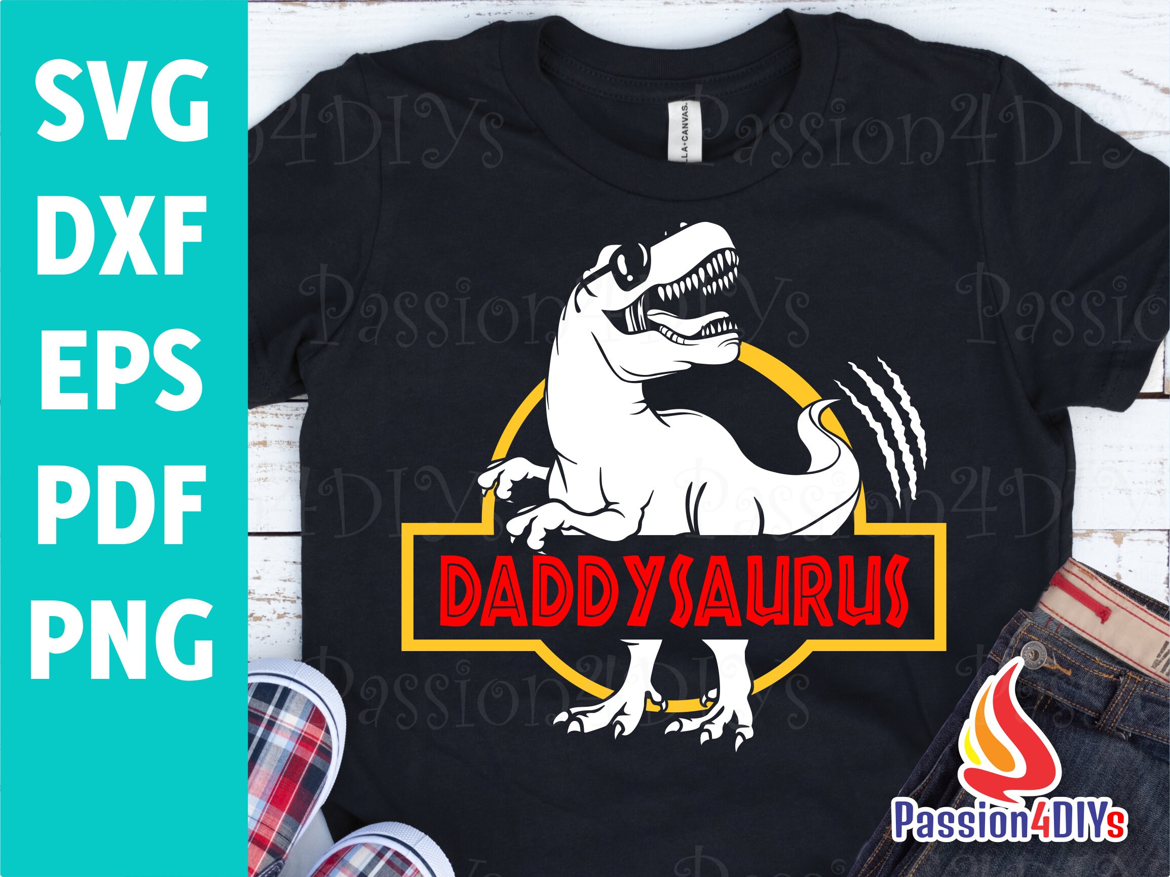 T-Shirt Dino Bébé Saurus T-Rex Famille Assorti Anniversaire Garçon Enfant