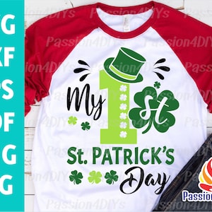 My First St. Patrick&#39;s Day SVG, Baby Boy St. Patrick&#39;s SVG, St. Patricks Day SVG, Digital cut files, Clover Lucky Dude Svg Sublimation Png