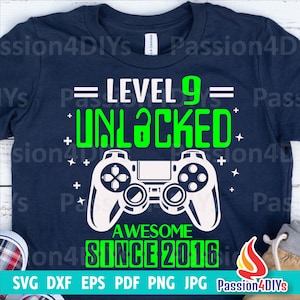 8th Birthday T Shirt Boys Video Game Gamer Boys Controller 8th Birthday T Shirt Boys Video Game Gamer Boys Controller