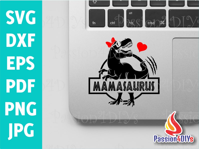 Download Mamasaurus svg / Mama saurus T-rex Dinosaur / Jurasskicked ...