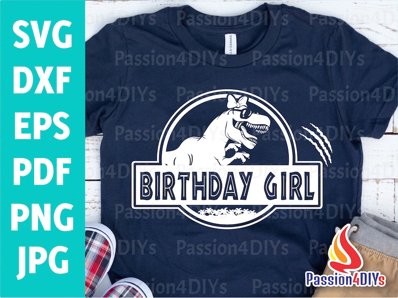 Download Dinosaur Birthday Girl Svg T Rex Birthday Girl Saurus ...