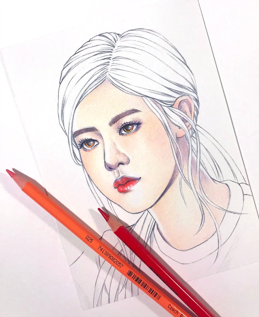 Blackpink Paginas Para Colorear 12 Dibujos Realistas Etsy