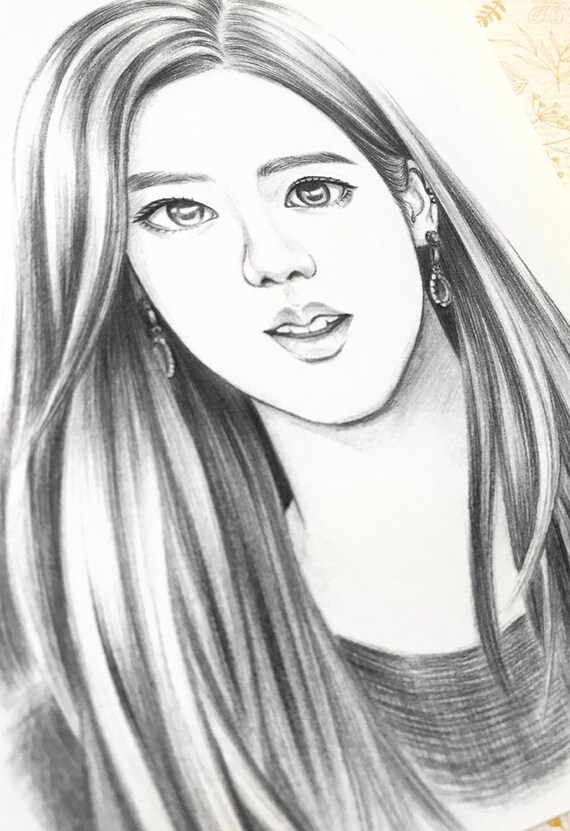 Blackpink Art Print Of A Realistic Drawing Blackpink Members Etsy Blackpink Art Print Of A Realistic Drawing Blackpink Members Etsy