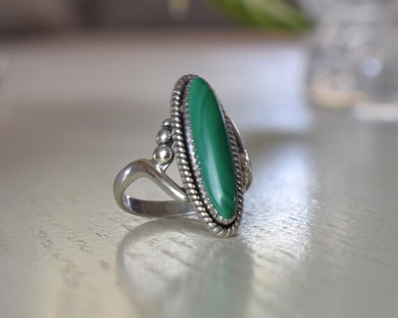 Long sales oval ring