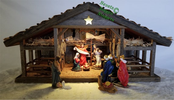 Featured image of post Large Nativity Stable 664 nativity manger stock video clips in 4k and hd for creative projects