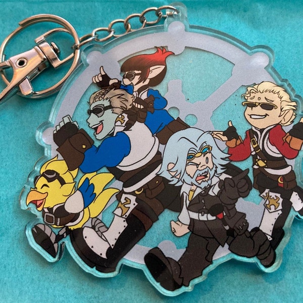 FFXIV Garlond Ironworks 3" Keychain