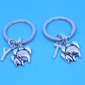 mothers day gift mother daughter gift mum baby elephant elephant keyring elephant keychain mum elephant baby elephant keyring elephant gift