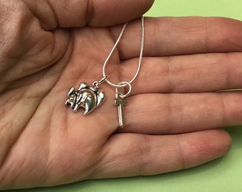 mothers day necklace mum elephant necklace mum elephant baby elephant elephant gift baby elephant charm elephant bag charm mum and baby