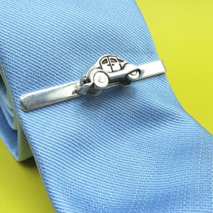 Car tie clip car gift for men car gifts for him secret Santa him gift for dad car tie pin car tie bar car tie gift dad car gift