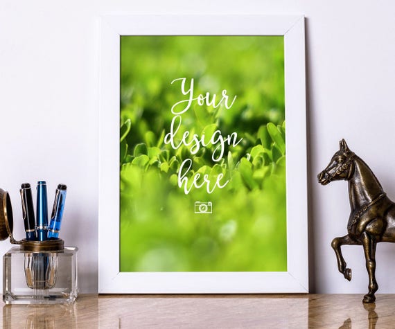 Vertical Frame Mockup Styled Frame Mockup White Frame Mock