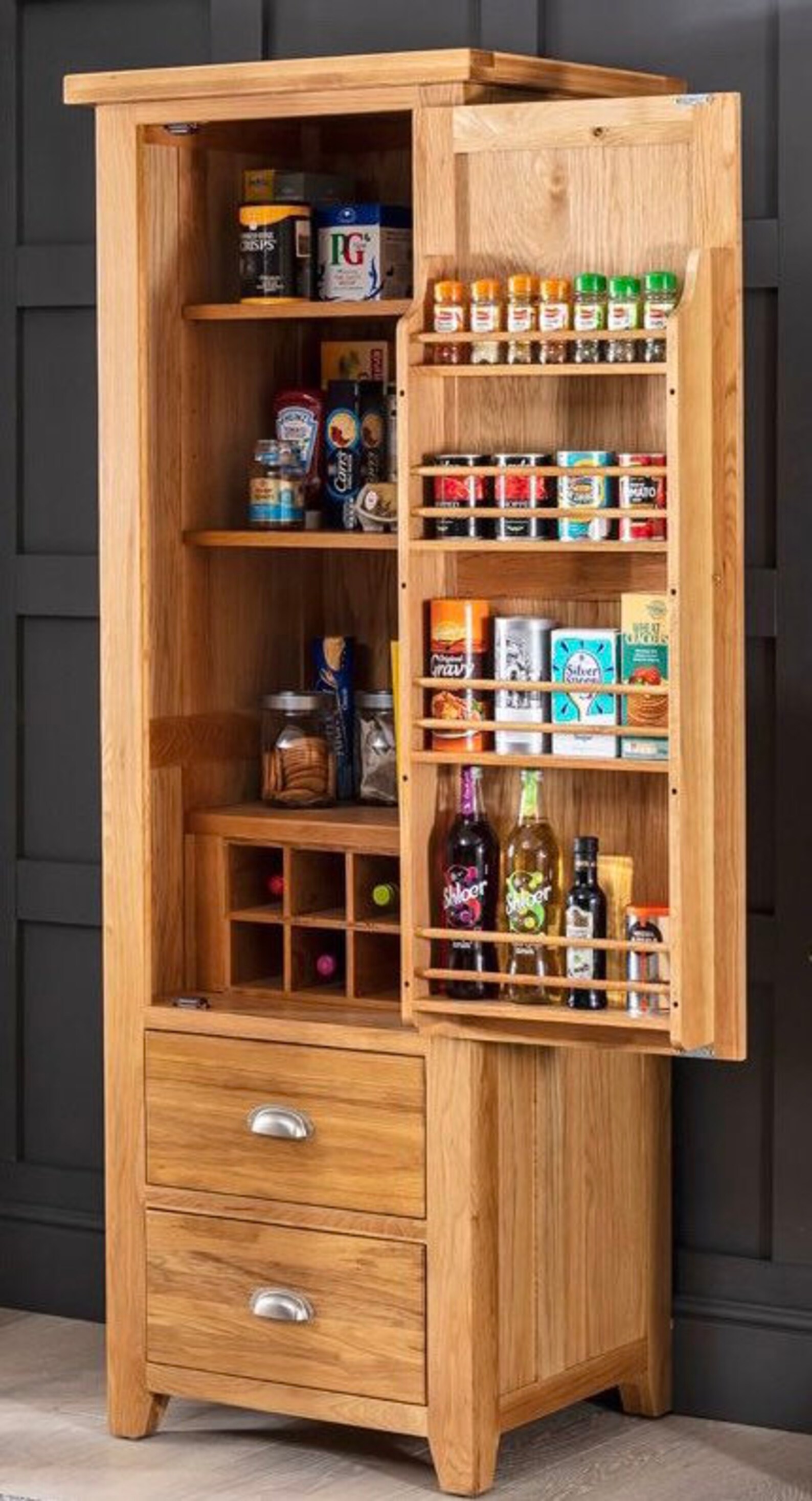 Bespoke Pantry exotic Wood Single Door Etsy Australia
