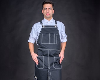 Personalized Apron for Women and Men Custom Apron for Cooking Apron for kitchen use Chef Apron with embroidery Name Cross back Apron for Mom