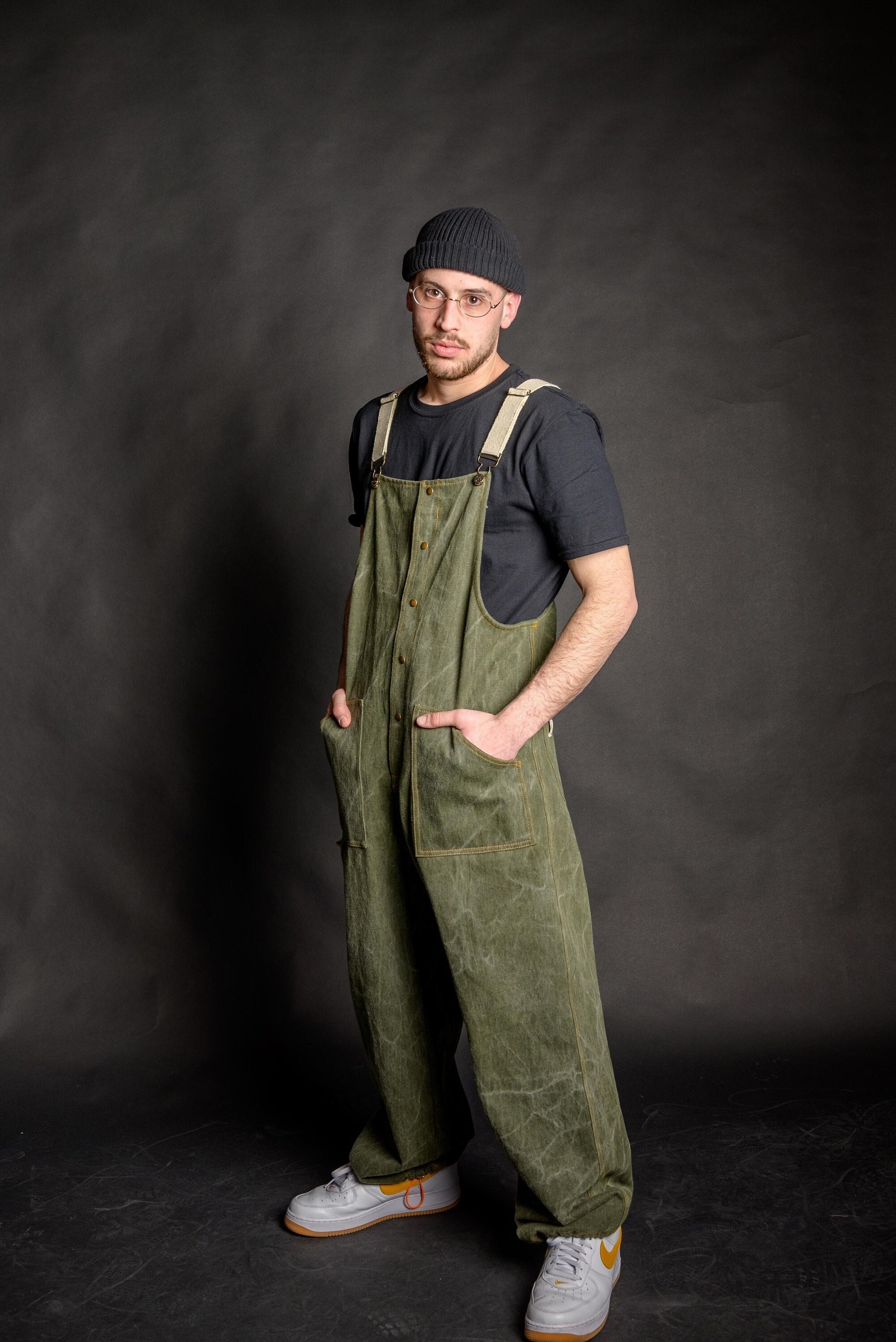 Mens overall joggers shop