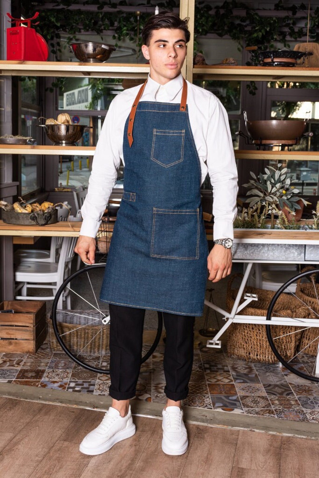 アトリエ GG LINEN DENIM APRON 2½ A Denim Apron for Serious Grilling - The New York Times