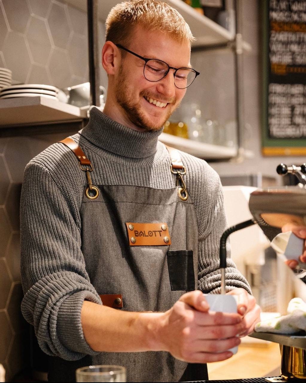 Leather Apron Handmade Crossback Strips Barber BBQ Apron - Etsy